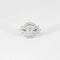 Bague 56 Bague Art déco en platine et diamants 58 Facettes