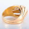 Bague 55 Bague tourbillon en or rose 18 ct et platine avec diamant 58 Facettes 1