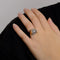 Bague 55 Bague tourbillon en or rose 18 ct et platine avec diamant 58 Facettes 1