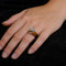 Bague 55 Bague tourbillon en or rose 18 ct et platine avec diamant 58 Facettes 1