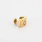 Boucles d'oreilles GROSPIRON Joaillerie - Demi-créoles en or jaune 750 serties de diamants 58 Facettes