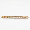 Broche Broche-barrette ancienne - Diamants et perles fines en or jaune et or blanc 58 Facettes