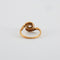 Bague 53 Bague Tourbillon en or jaune et blanc 750 sertie de diamants 58 Facettes