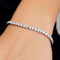 Bracelet Bracelet tennis en or blanc et diamants 58 Facettes