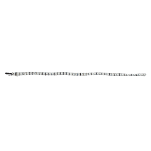 Bracelet Bracelet tennis en or blanc et diamants 58 Facettes