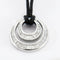 Pendentif Pendentif en or blanc 18 carats et diamants baguette 58 Facettes