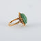 Bague 53.5 Bague scarabée turquoise en or jaune 750 58 Facettes