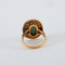 Bague 53.5 Bague scarabée turquoise en or jaune 750 58 Facettes