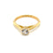 Bague 52.5 Solitaire - Bague en or jaune et diamant 58 Facettes