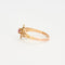 Bague 55.5 Bague ancienne rubis et diamants en or rose 18 carats 58 Facettes