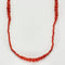 Collier Collier sautoir en corail méditerranéen avec fermoir en or jaune 750 58 Facettes
