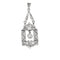 Pendentif Pendentif ancien en or jaune et blanc 18 ct et diamants 58 Facettes