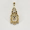 Pendentif Pendentif ancien en or jaune et blanc 18 ct et diamants 58 Facettes