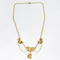 Collier Collier draperie en or jaune et perles fines 58 Facettes