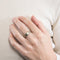 Bague 60 Cartier Love - Alliance en or blanc 18 carats 58 Facettes