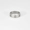 Bague 60 Cartier Love - Alliance en or blanc 18 carats 58 Facettes