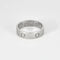 Bague 66 Cartier Love - Alliance en or blanc 58 Facettes