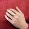Bague 52 Bague camée en or jaune 18 ct 58 Facettes
