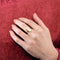 Bague 52 Bague camée en or jaune 18 ct 58 Facettes