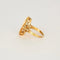 Bague 52 Bague camée en or jaune 18 ct 58 Facettes
