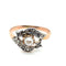 Bague 52 Bague ancienne - Deux ors 18K avec perle et diamants 58 Facettes