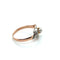 Bague 52 Bague ancienne - Deux ors 18K avec perle et diamants 58 Facettes