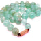 Collier Collier de perles de chrysoprase en or jaune 58 Facettes