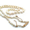 Collier Collier de perles de culture en chute, fermoir en or jaune 18 ct 58 Facettes