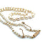 Collier Collier de perles de culture en chute, fermoir en or jaune 18 ct 58 Facettes