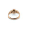 Bague 55 Bague ancienne en or rose 18 ct et diamants bruns 58 Facettes