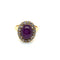 Bague Bague Pompadour en or rose avec rubis étoilé et diamants 58 Facettes