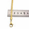 Collier Collier maille anglaise en or jaune 18 carats 58 Facettes