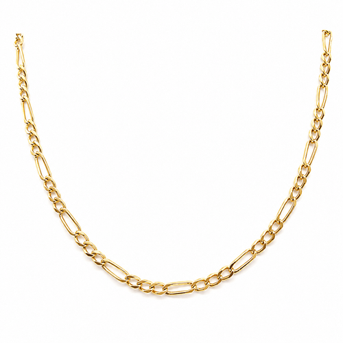 Collier Collier chaîne en or jaune 14 carats 58 Facettes