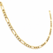 Collier Collier chaîne en or jaune 14 carats 58 Facettes
