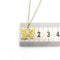 Collier Collier papillon en or jaune 18 carats 58 Facettes