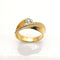 Bague 55 Bague en or jaune et diamants 58 Facettes