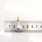 Collier Collier en or jaune 18 carats avec cordon en cuir et perle 58 Facettes