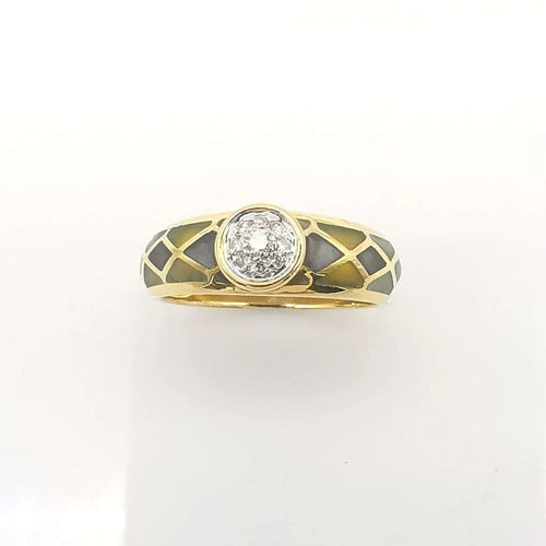 Bague 55 Bague en or blanc 18 carats et diamants taille brillant 58 Facettes