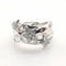 Bague 59 Bague en or blanc 18 carats sertie de diamants 58 Facettes