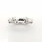 Bague 52 Bague en or blanc 18 carats sertie de diamants 58 Facettes