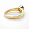 Bague 52 Bague solitaire en or jaune 18 carats avec diamant 1,15 ct HRD 58 Facettes