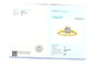 Bague 52 Bague solitaire en or jaune 18 carats avec diamant 1,15 ct HRD 58 Facettes