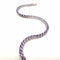 Bracelet Bracelet tennis en or blanc 18K serti d’améthystes 58 Facettes