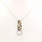 Collier Collier en or bicolore 18 carats avec diamants 58 Facettes