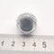 Bague 54 Bague en or blanc 18 carats avec onyx et diamants 58 Facettes