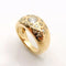 Bague 48 Bague en or jaune 18 carats avec diamants 58 Facettes