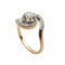 Bague 55 Tourbillon - Bague en or jaune 18K et diamants 58 Facettes