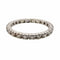 Bague 52 Alliance américaine - Bague en or blanc 18 carats et diamants 58 Facettes