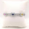 Bracelet Bracelet en or blanc 18 carats saphirs multicolores et diamants 58 Facettes Bracelet or blanc saphirs diamants certifié HRD Anvers