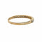 Bague 53 Alliance américaine - Bague en or jaune 18 carats et diamants 58 Facettes